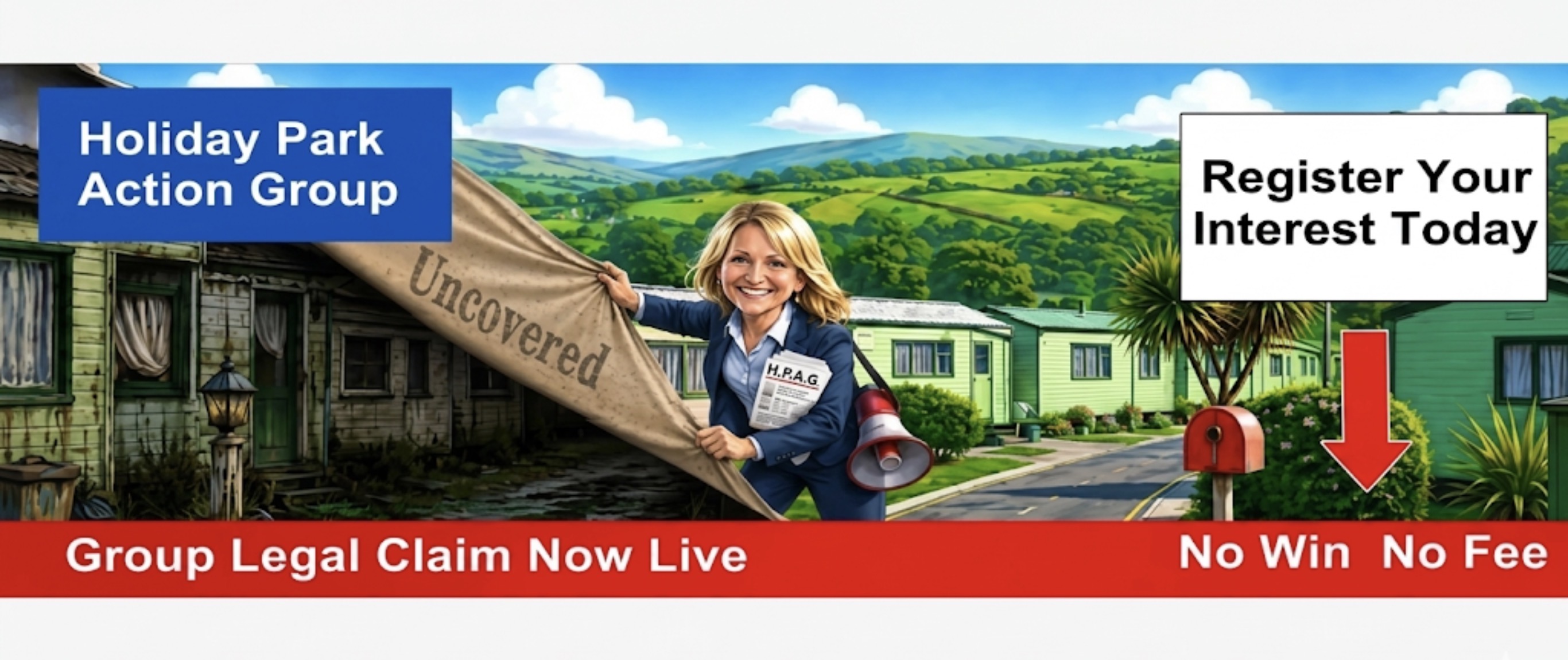 Holiday Park Action Group — campaigning for unhappy caravan owners and users, past and present.